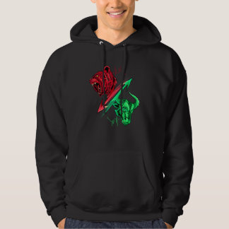 Sudadera Bear Vs. Criptodivisa De Análisis De Gráfico De Ex