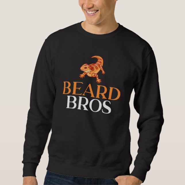 Sudadera Beard Bros Beart Reptile Keeper Man (Anverso)