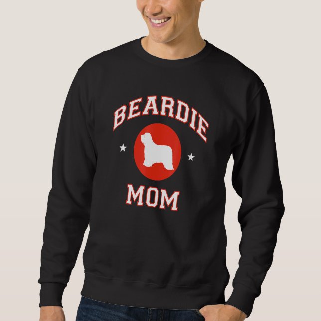 Sudadera Bearded Collie Mom (Anverso)