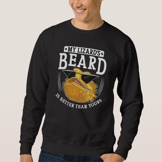 Sudadera Bearded Dragon Bearded Lizard Cool Lizard Dragon (Anverso)