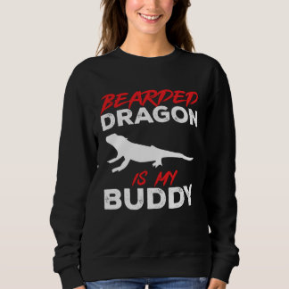 Sudadera Bearded Dragon Is My Buddy Beardie Lizard Reptile 