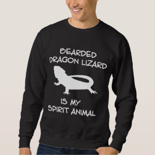 Sudadera Bearded Dragon Lizard Is My Spirit Animal