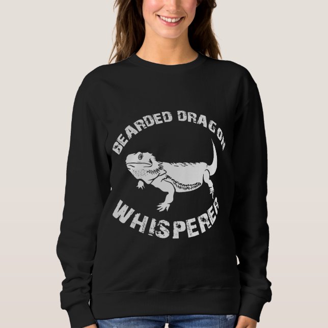 Sudadera Bearded Dragon Reptile Whisperer Apparel (Anverso)
