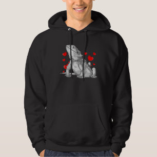 Sudadera Bearded Dragon Rescue Reptile Lizard Especies & Va
