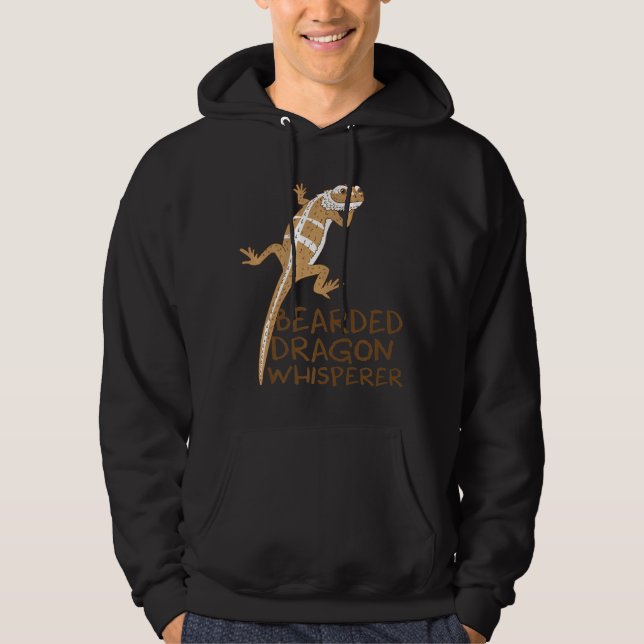 Sudadera Beardie Mascota de Whisperer Dragon Beardie (Anverso)