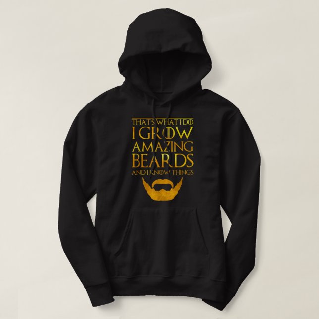 Sudadera Beardiful T-Shirt Beardy Beard Bearard Bastard par (Diseño del anverso)
