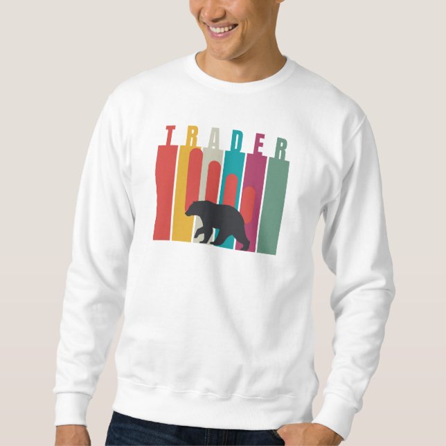 Sudadera Bearish market | Trader | Simple design (Anverso)