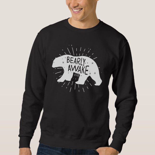 Sudadera Bearly Awake (Anverso)