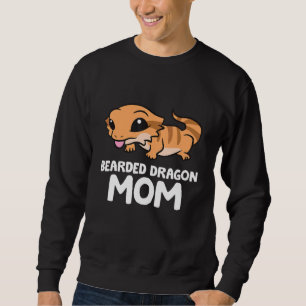 Sudadera Beart Dragon Mom Lizard Reptile Madre Bearded D