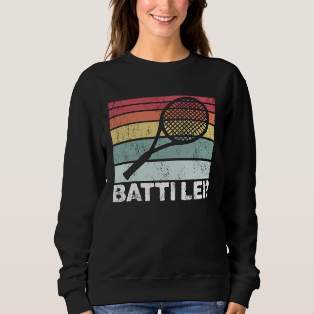 Sudadera Beat Her  Said Tennis Player (Anverso)
