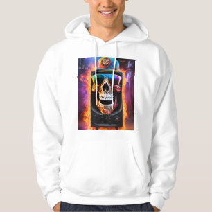 Sudadera Beats urbanos: DJ en el paisaje urbano
