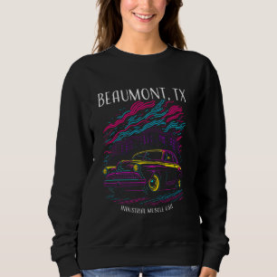 Sudadera Beaumont TX Industrial Muslo USA Classic Hotrod C