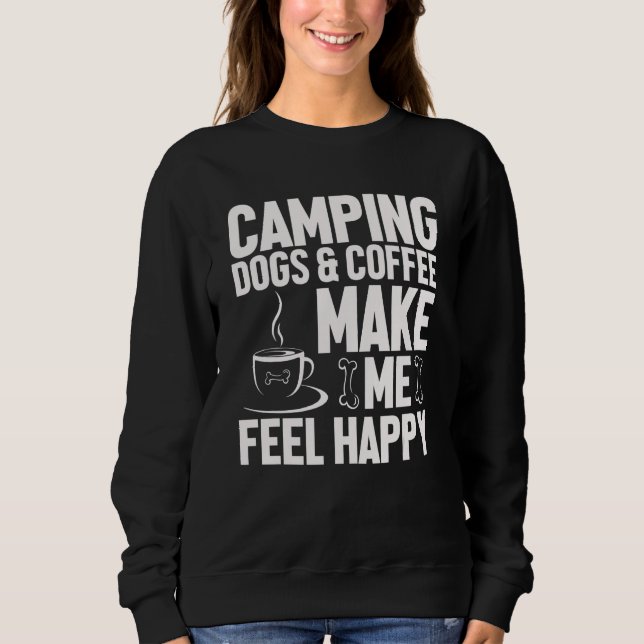 Sudadera Beautiful Camper Saying Cool Camping Camper 7 (Anverso)