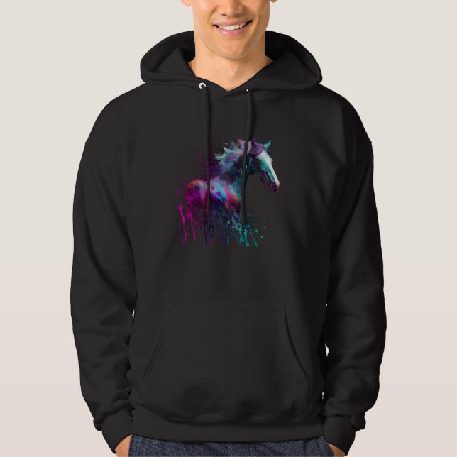 Sudadera Beautiful Horse  Splash Equestrian Horse Trainer 2 (Anverso)