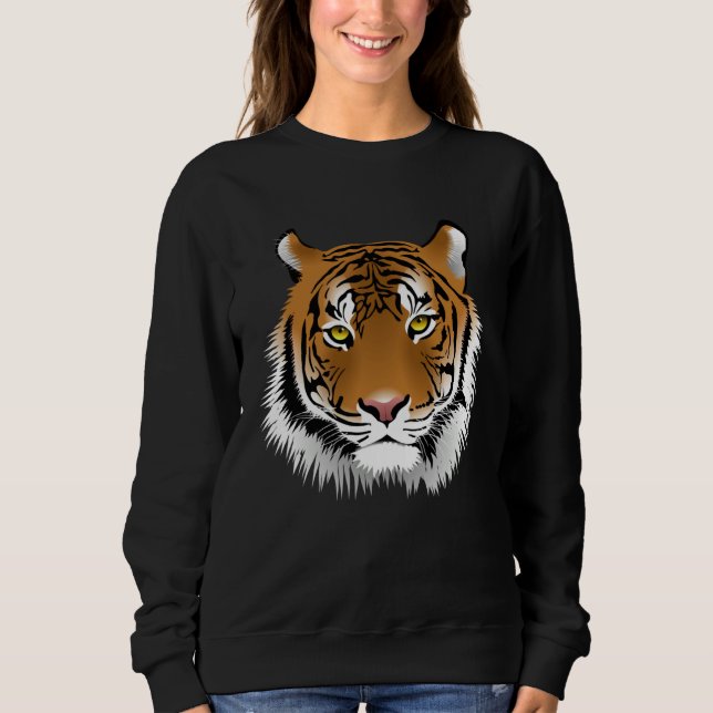 Sudadera Beautiful Tiger Face (Anverso)