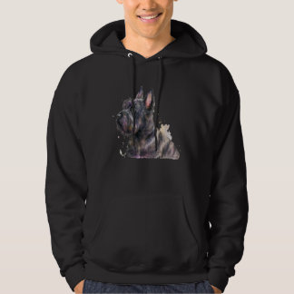 Sudadera Beautiful Watercolor Scottish Terrier Portrait