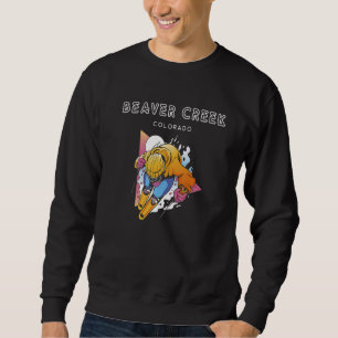 Sudadera Beaver Creek New Colorado USA Retro Ski
