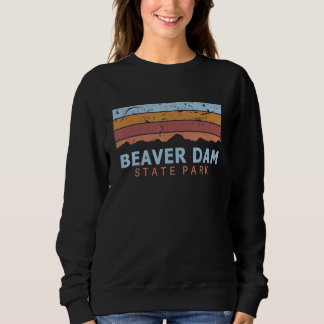 Sudadera Beaver Dam State Park Illinois Retro Cool