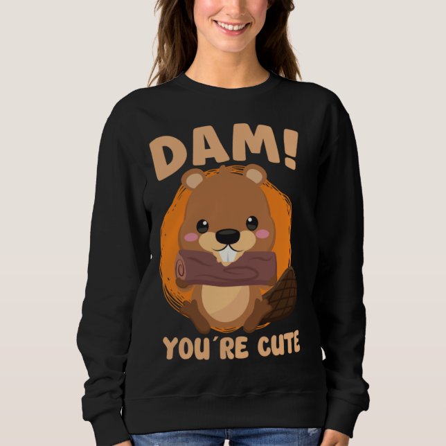 Sudadera Beaver Fan Beaver Beaver (Anverso)