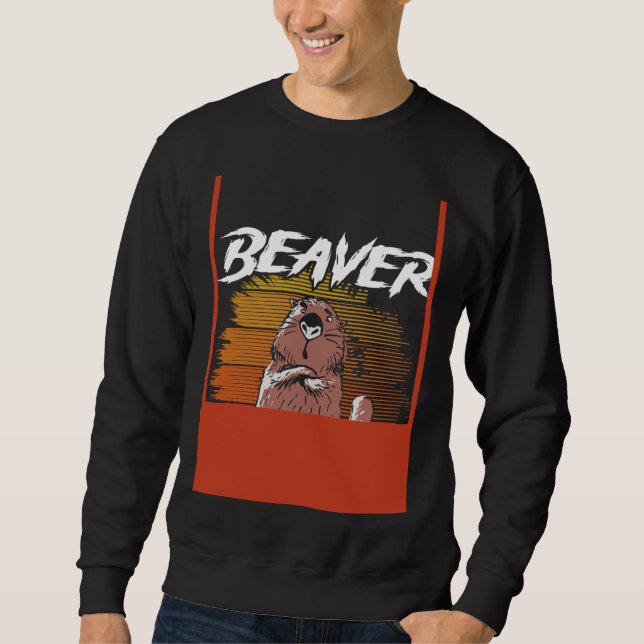 Sudadera Beaver Fever Backprint Beaver (Anverso)