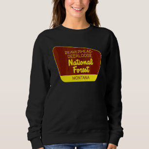 Sudadera Beaverhead Deerlodge National Forest Montana Retro