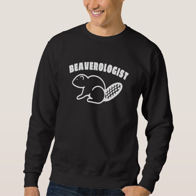 Sudadera Beaverólogo Beaver Pun Vintage (Anverso)