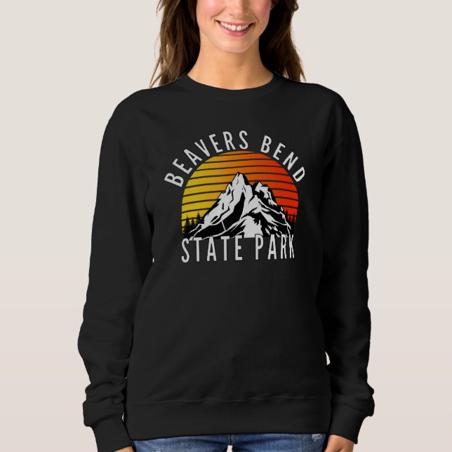Sudadera Beavers Bend State Park Oklahoma Ok Camping 1 (Anverso)