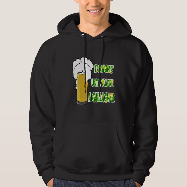 Sudadera Beba hasta que seas un irlandés galagher (Anverso)