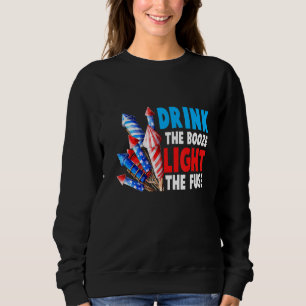 Sudadera Beba La Booze Y Enciende La Cerveza Fuerte