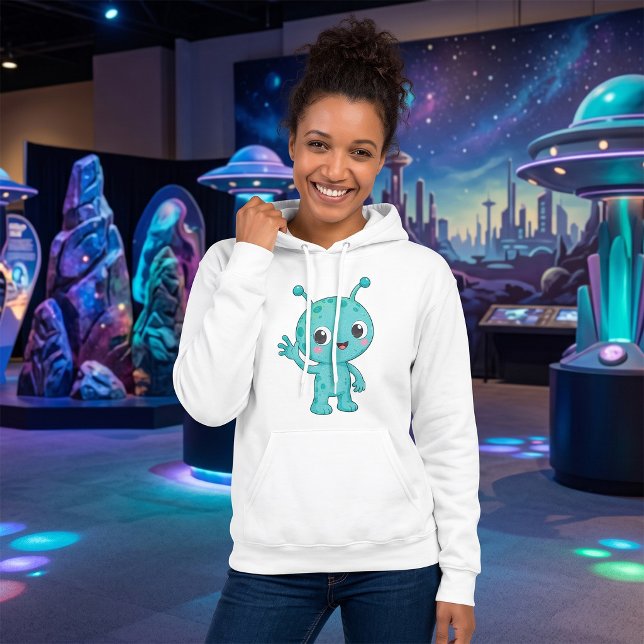 Sudadera Bebé Alien Espacial Monstruo Adorable (Subido por el creador)