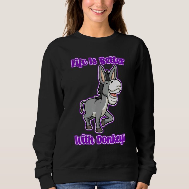 Sudadera Bebé Donkey Life Mule (Anverso)