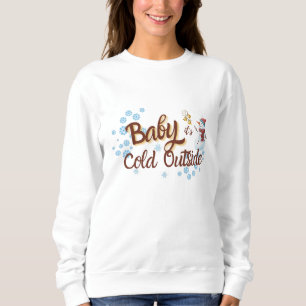 Sudadera Bebé, está frío fuera de la camiseta