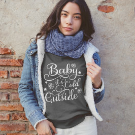 Sudadera Bebé, frío fuera de las mujeres de color gris oscu