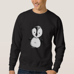 Sudadera Bebé pingüino cutáneo I Mujeres Hombres Diversión