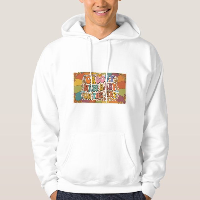 Sudadera Bebé Retro Soleado en Camino  (Anverso)