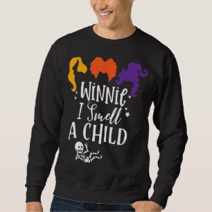 Sudadera Bebé Skeleton Embarazo Halloween Winnie I Smelt A