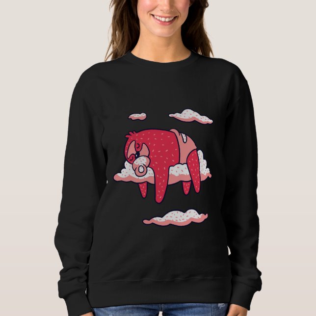 Sudadera Bebé suave durmiendo (Anverso)