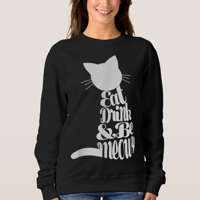 Sudadera Bebe y sé Navidades mocosos gatos gatos gatos gato (Anverso)