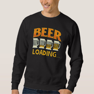 Sudadera Bebedor de cerveza  Gráfico de carga de cerveza pa