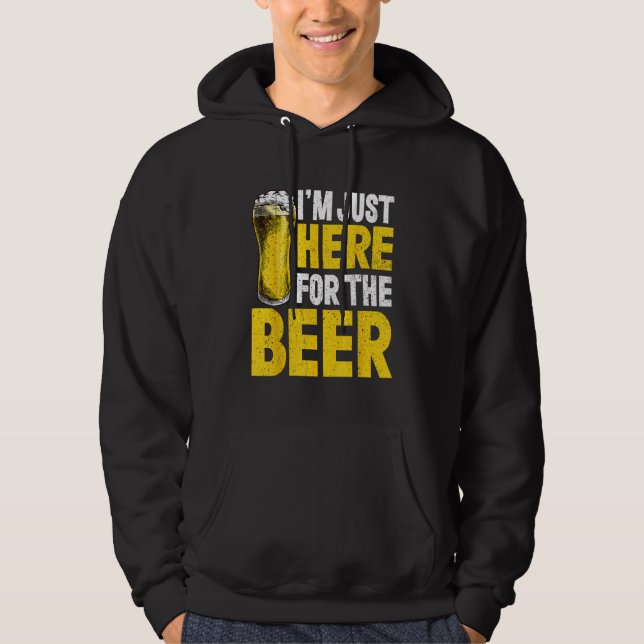 Sudadera Bebedores de alcohol que beben cerveza hombres muj (Anverso)