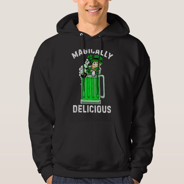 Sudadera Beber el día del Día de la camiseta mágicamente de (Anverso)