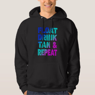 Sudadera Beber flotante Tan repite playa de vacaciones de v