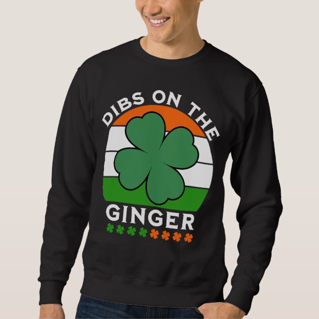 Sudadera Bebés en el jengibre, día de los patronos (Anverso)
