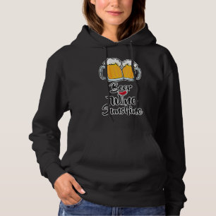 Sudadera Bebida Bebida de vino de cerveza Sunshine Bebe
