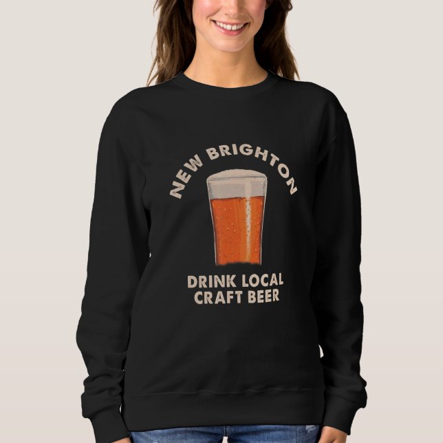 Sudadera Bebida Brighton Beer Local Beer Minnesota Drin (Anverso)