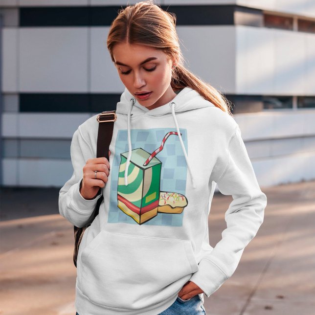 Sudadera Bebida Con Un Tejido De Paja (Subido por el creador)