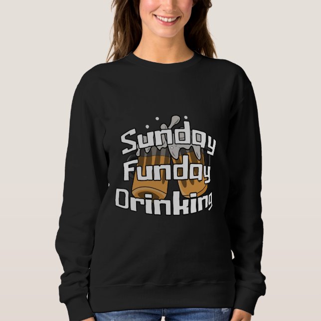 Sudadera Bebida de domingo (Anverso)