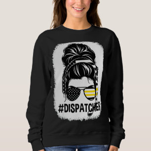 Sudadera Bebida Dispatcher Life Mom Messy Hair Bun Motheru