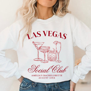 Sudadera Bebida Enamorada Cocktails Club Social Bachelorett