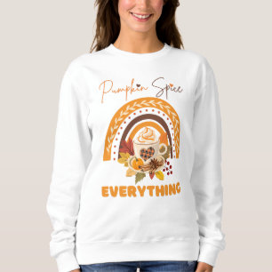 Sudadera Bebida Moderna de Calabaza con Especias para Otoño